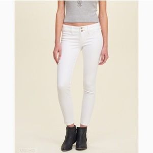 Hollister White Jeans